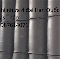 6 Thùng phi nhựa, can nhựa làm bè, đã qua sử dụng, giá rẻ