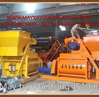 Trạm trộn bê tông JS1000 công suất 45m3/h giá rẻ trên toàn quốc.