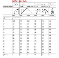 2 Bộ cáp thép cẩu 2 chân Hàn Quốc