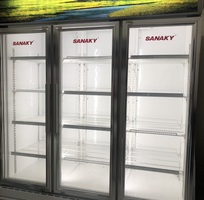 1 Thanh lý tủ mát 1500lit hãng Sannaky mới 95%