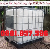 1 Bồn nhựa chứa nước sạch, tank nhựa 1000L đựng nước