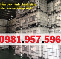 2 Bồn nhựa chứa nước sạch, tank nhựa 1000L đựng nước