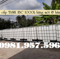 Bồn nhựa hóa chất 1000L, bồn nhựa đựng dung môi 1000L