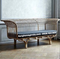 1 Băng ghế sofa mây tay xòe