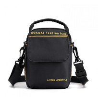Túi đựng điện thoại Hosuai Fashion Bag đen chữ vàng TDC005
