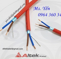 4 Cáp chống cháy chống nhiễu 2core x 1.0mm + E Altek Kabel