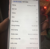 3 Iphones 6S 16G Quốc Tế Fun Chức Năng Vân Tay Nhạy    Gia : 1tr850k