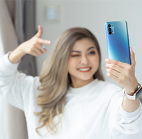 2 Thay kính camera sau Oppo Reno4 chính hãng