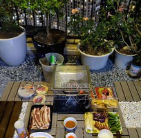 1 Bếp nướng BBQ ngoài trời gấp gọn MT045