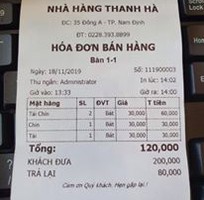 2 Máy tính tiền cảm ứng dùng cho quán cafe tại nam định