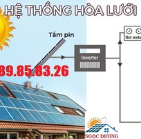 3 Thi công trọn gói hệ thống điện mặt trời hòa lưới 6,3 KW 01 pha, combo hệ thống điện mặt trời