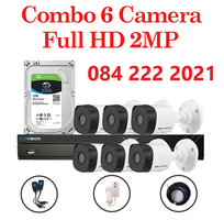 1 Lắp Đặt 6 Camera TRọn Gói Giá Rẻ, Miễn Phí Lắp Ráp và Bảo Hành Tại HCM, Mua Ngay. Bảo Hành Tại Nhà