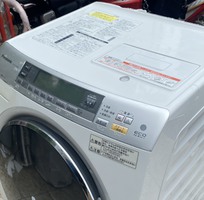 2 Máy giặt PANASONIC NA-VX7000 giặt 9kg sấy 6kg, date 2011 có Econavi, Nanoe