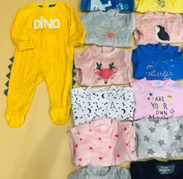 Body nỉ mix hãng hàng xuất dư cho bé size 0-36m