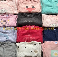 8 Body nỉ mix hãng hàng xuất dư cho bé size 0-36m