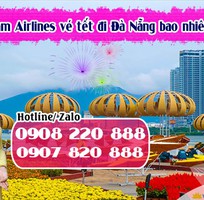 Vietnam Airlines vé tết đi Đà Nẵng bao nhiêu tiền