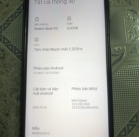 4 Xiaomi note 9s  6/128 như mới