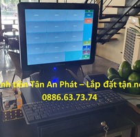 2 Lắp đặt trọn bộ máy tính tiền tại Long An cho quán cà phê