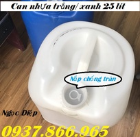 1 Can nhựa hóa chất, can nhựa 25l, can nhựa HDPE, can nhựa đựng hóa chất giá rẻ