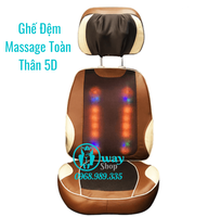 2 Ghế đệm massage toàn thân 5D Ayosun Neck