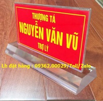 10 Một số mẫu biển chức danh có giá rẻ tại Hà Nội