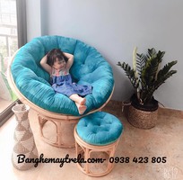 Ghế mây tròn papasan