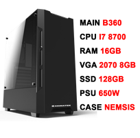 PC Gaming VPC Core i7 8700/ 16GB/ RTX2070/ 650W