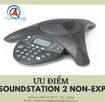 Ưu điểm của điện thoại hội nghị Soundstation 2 Non-Exp