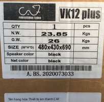 7 Loa víp xịn CAF VK12Plus italy chính hãng nhập khẩu