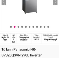 1 Cần bán tủ lạnh Panasonic mới nguyên thùng