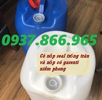 Can nhựa xuất khẩu, can nhựa dày HDPE 25 lít, can nhựa dày đựng hóa chất 25 lít