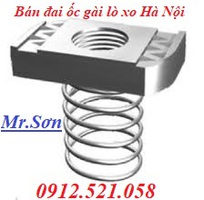 15 Đầu gài thanh Unistrut,ốc lò xo M8,Thép U đa năng 21 x 41 và 41 x41.ty ren,nở đóng M6 -M20,nối ren..