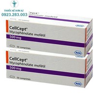 Thuốc CellCept 500mg  Hộp 50 viên