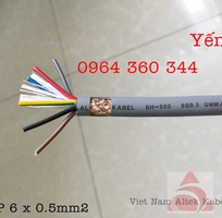 Cáp điều khiển Altek Kabel SH-500 6x0.5mm, 6x0.75mm, 6x1.0mm, 6x1.5mm chống nhiễu