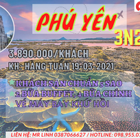 Tour Phú Yên 3N2Đ giá chỉ 3.890.000vnđ