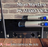 1 Micro không dây PS Audio VK-6 mẫu 2021 phát âm chuẩn, tiếng rất hay