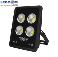 Đèn LED pha cốc công suất 200w chiếu ngoài trời