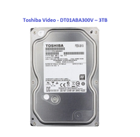 Ổ cứng 3T Toshiba Video chuyên dụng cho đầu thu 4/8/16/24 lưu được 2tháng