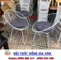 Ghế sắt mỹ nghệ cafe giá rẻ