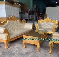 6 Sofa tân cổ điển   bàn ghế phong cách hoàng gia châu âu