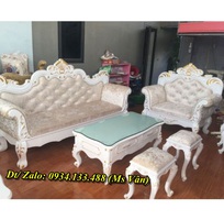 1 Sofa tân cổ điển   bàn ghế phong cách hoàng gia châu âu