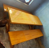 Bộ bàn dài gỗ quý gỗ việt nam