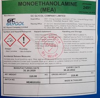 Dung môi Monoethanolamine  MEA , CAS No : 141-43-5