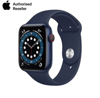 2 Giá Sốc Apple Wacth Seri 6 GPS 44mm Blue  Nguyên Seal Chưa Active