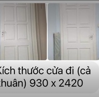 2 TL cửa gỗ thịt sơn trắng