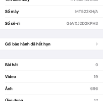 1 Iphone sx max bản 64gb đẹp leng keng đang sử dụng