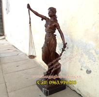2 Nữ thần công lý, bán tượng nữ thần công lý, tượng nữ thần công lý cao 70cm