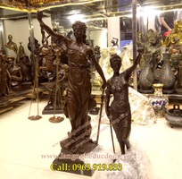 3 Nữ thần công lý, bán tượng nữ thần công lý, tượng nữ thần công lý cao 70cm