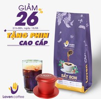 Mua cà phê thật. Tặng ngay phin nhôm cao cấp