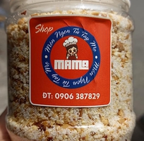 Hủ 200gr Muối mè đậu phộng rang truyền thống nhà làm